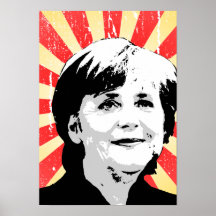 Angela Merkel Posterdruck
