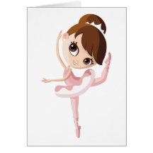 Angelina die Ballerina Grußkarte