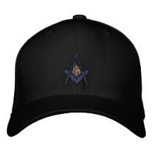 Angepasster EMBRODERED Hut des Freimaurerhäuschens Besticktes Cap