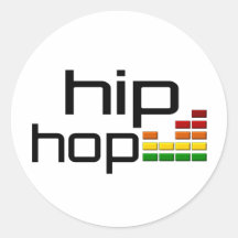 Angesagte Hopfenmusik mit Stereoentzerrer Sticker