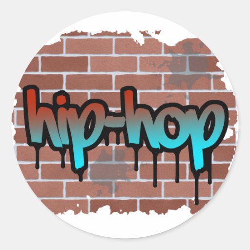 angesagter Hopfengraffitientwurf Aufkleber