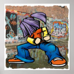 Angesagtes Hopfengraffitiplakat
