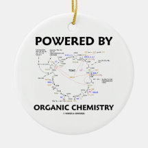 Angetrieben durch Bio Chemie (Krebs Zyklus) Weinachtsornamente