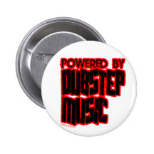 angetrieben durch DUBSTEP Musik Anstecknadelbutton