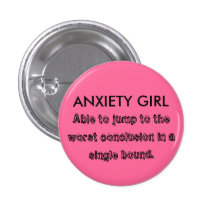 ANGST-MÄDCHEN ANSTECKNADELBUTTONS