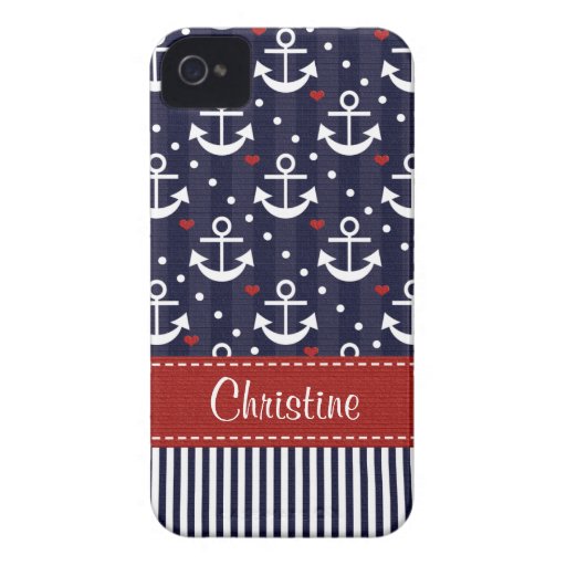 Anker iPhone 4 Abdeckung Case-Mate-4s nautisch Case-Mate iPhone 4 Hüllen