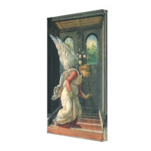 Ankündigung durch Sandro Botticelli, Renaissance-K Leinwanddruck