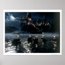 Ankunft bei Hogwarts Posterdruck