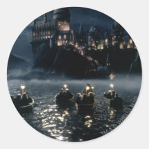 Ankunft bei Hogwarts Runder Sticker