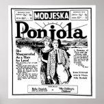 Anna Q. Nilsson Ponjola Plakatdruck