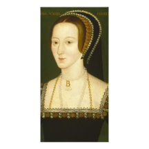 Anne Boleyn Ehefrau an zweiter Stelle von Porträt  Foto Karten