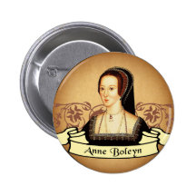 Anne- Boleynklassiker Anstecknadelbutton