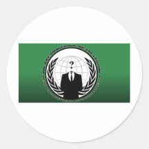 anonym aufkleber