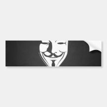 Anonym (Stoßdämpfer Sticker1) ohne Wörter Autosticker