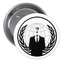 Anonymer internationaler Knopf Anstecknadelbuttons