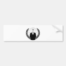 Anonymer Patriotismus Auto Sticker