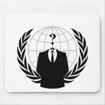 Anonymer Patriotismus Mousepads