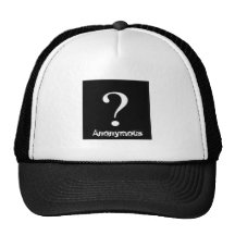 Anonymer Questionmark Hut/Kappe