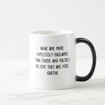 Anonymer verwandelnder Becher Teetasse