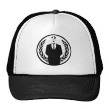 Anonymes Logo (klassische Art) Trucker Mützen