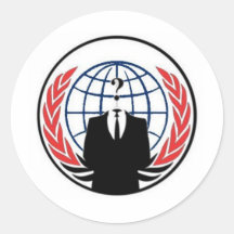 #anonymous ops runder aufkleber