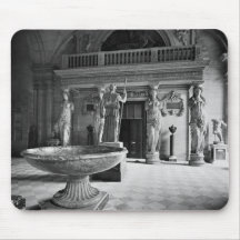 Ansicht der Caryatids-Tribüne Mousepads