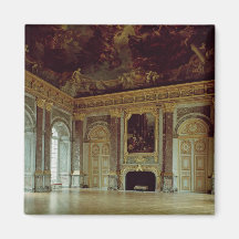 Ansicht des Salon d'Hercule, im Jahre 1739 eröffne Magnets