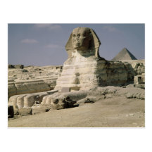 Ansicht vom Norden östlich der Sphinxes Postkarte