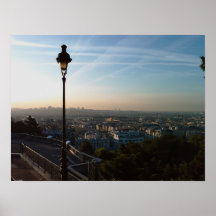 Ansicht von Paris Plakat