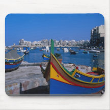 Ansicht von St. julianisch, Malta Mousepads