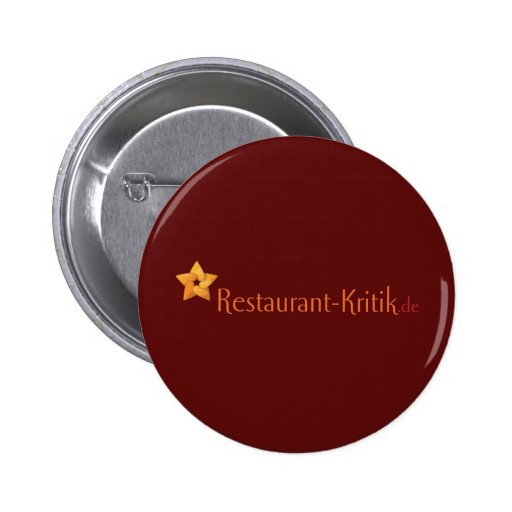 Anstecker von Restaurant-Kritik.de Button