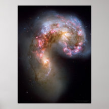 Antennen-Galaxien 18x24 (21x28) Plakate