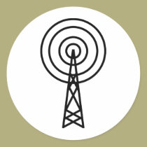 Antennenantennenzeichen aufkleber