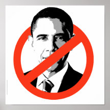 ANTI-BARACK OBAMA - PLAKATE