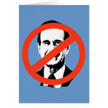 ANTI-BUSH - Anti-George H Bush Karte