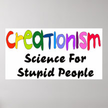 Anti-Kreationismus Posterdruck