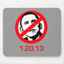 Anti-Obama - 1.20.13 Mousepad