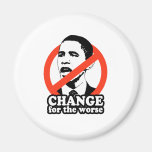 ANTI-OBAMA/ÄNDERUNG FÜR DAS SCHLECHTERE MAGNETE