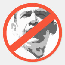ANTI-OBAMA: Anti-Barack Obama Stickers
