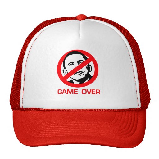Anti-Obama - Spiel vorbei Baseball Kappe