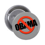 ANTI-OBAMA T-STÜCK BUTTON