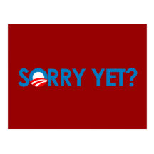 Anti-Obama - traurig schon? Postkarte