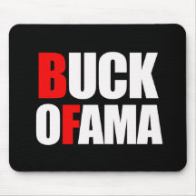Anti-Obama - Weiß des DOLLARS OFAMA 2 Mousepads