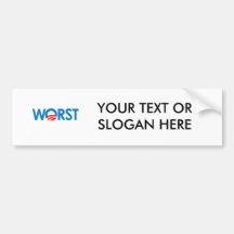 ANTI-OBAMA - WORST-.png Auto Aufkleber