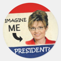 Anti-Palin Aufkleber