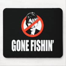 ANTI-PALIN - Gegangenes Fishin Mauspads