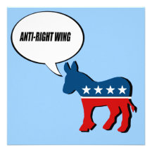 ANTI-RIGHT FLÜGEL EINLADUNGSKARTE