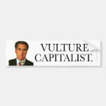 Anti-Romney Aufkleber Geier-Kapitalist Auto Aufkleber