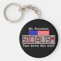 Anti-Sozialismus keychain Schlüsselbänder