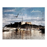 Antibes-Hafenpostkarte